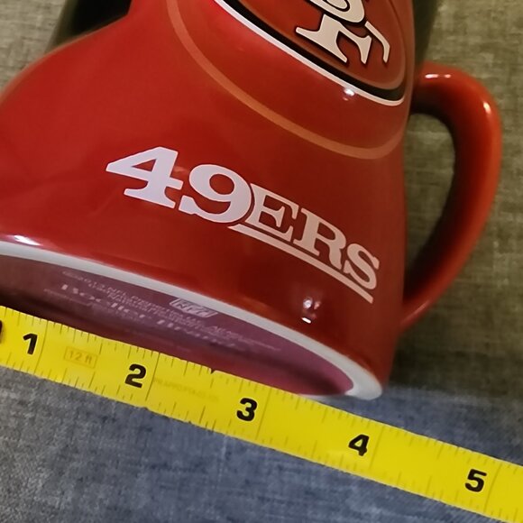 Boelter Brand 2013 NFL San Francisco 49ers Red/Black Coffee Mug - Picture 6 of 8